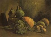 Vincent Van Gogh Still life with Vegetables and Fruit (nn04) Sweden oil painting reproduction